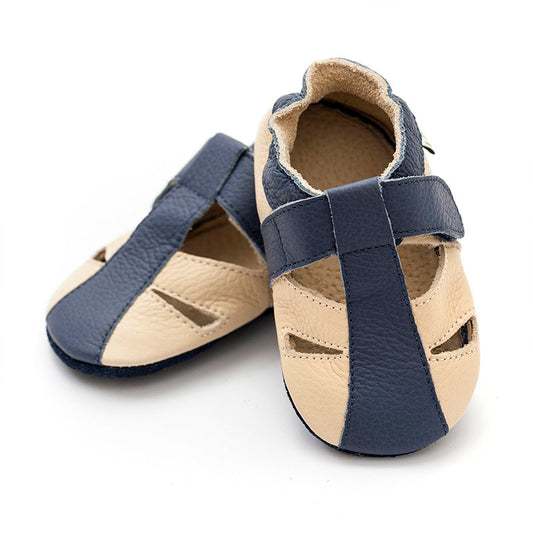 Liliputi Love Soft Sole Sandals - Atacama Beige-0