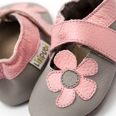 Liliputi Love Soft Sole Sandals - Kalahari Grey-2