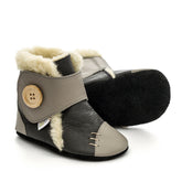 Liliputi Love Soft Sole Boots - Metal-0