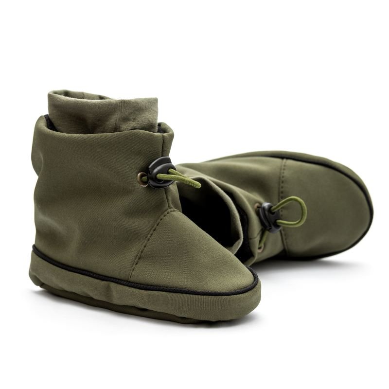 Liliputi Love Babywearing Booties - Forest Green-0