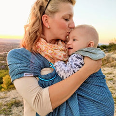 Liliputi Love Ring Sling - Ocean Breeze-2