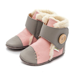 Liliputi Love Soft Sole Boots - Pearl-0