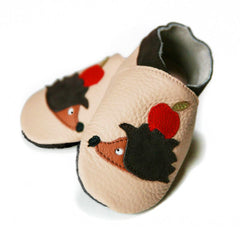 Liliputi Love Soft Sole Shoes - Hedgehog Friends-0