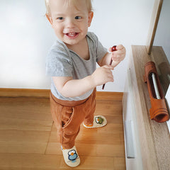 Liliputi Love Soft Paws Shoes - Silent Birds-2