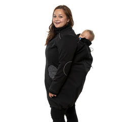 Liliputi Love 4in1 Babywearing & Maternity Coat - Midnight snow-5