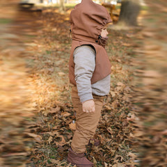 Liliputi Love Baby Hood & Neck Warmer - Caramel-3