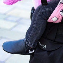 Liliputi Love Soft Sole Shoes - Black Panther-0