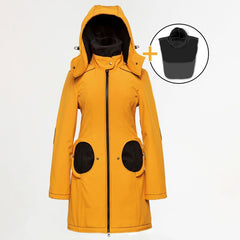 Liliputi Love 4in1 Babywearing & Maternity Coat - Mango-0