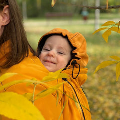 Liliputi Love Baby Hood & Neck Warmer - Mango-1