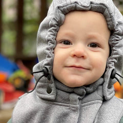 Liliputi Love Baby Hood & Neck Warmer - Shark-1