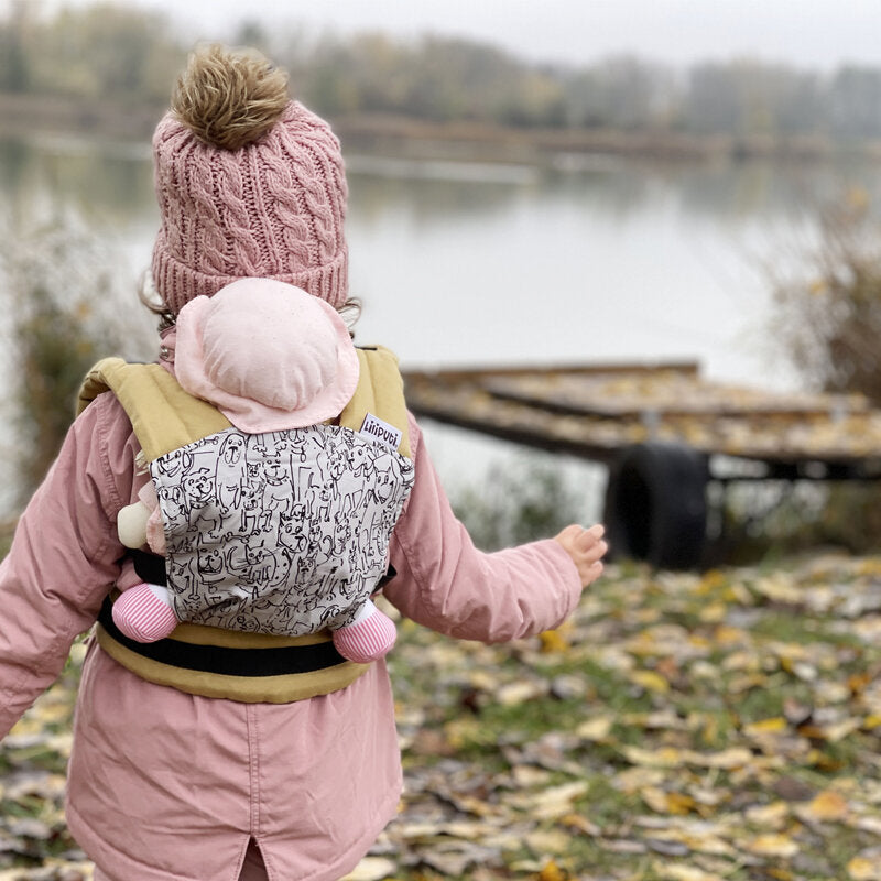 Liliputi Love Buckle Mini - Dijon Dogs-0