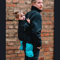 Liliputi Love Babywearing Shoe Covers - Lagoon-1