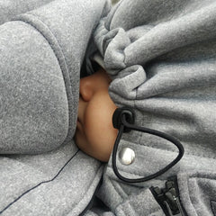 Liliputi Love Baby Hood & Neck Warmer - Shark-2