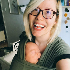 Liliputi Love Stretchy wrap - Olive-3