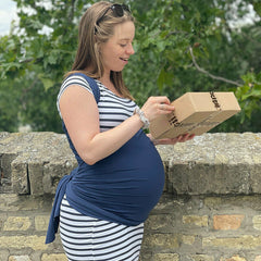 Liliputi Love Stretchy wrap - Navy-2