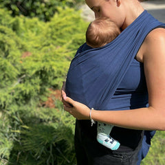 Liliputi Love Stretchy wrap - Navy-3