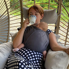 Liliputi Love Stretchy wrap - Graphit-2