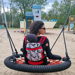 Liliputi Love Buckle Carrier - Welcome Swallow Rouge-1