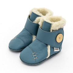 Liliputi Love Soft Sole Boots - Snow Clouds-1