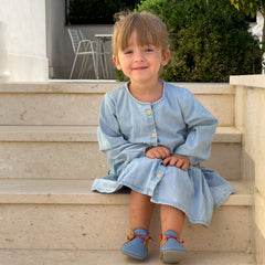 Liliputi Love Soft Paws Shoes - Urban Sunset-1