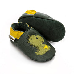 Liliputi Love Soft Sole Shoes - Dino-0