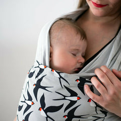 Liliputi Love Stretchy wrap - Welcome Swallow-3