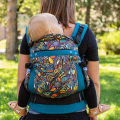 Liliputi Love Buckle Carrier - Folk Flower-2