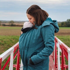 Liliputi Love 4in1 Babywearing & Maternity Coat - Mineral-7