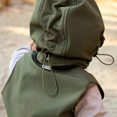 Liliputi Love Baby Hood & Neck Warmer - Forest Green-3