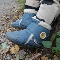 Liliputi Love Soft Sole Boots - Snow Clouds-3