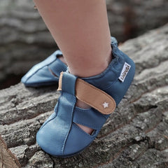 Liliputi Love Soft Sole Sandals - Air Force-2