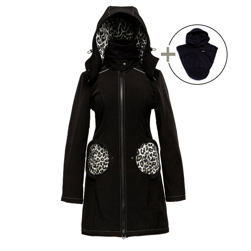 Liliputi Love 4in1 Babywearing & Maternity Coat - Leopard-0