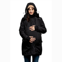 Liliputi Love 4in1 Babywearing & Maternity Coat - Leopard-2