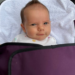 Liliputi Love Portable Changing Mat - Blue Plum-2
