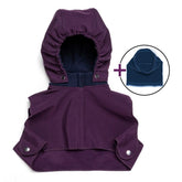 Liliputi Love Baby Hood & Neck Warmer - Blue Plum-0