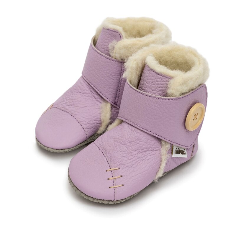 Liliputi Love Soft Paws Boots - Lavender-0