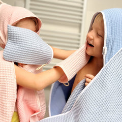 Liliputi Love Hug Baby Towel Set - Dusty Rose-2