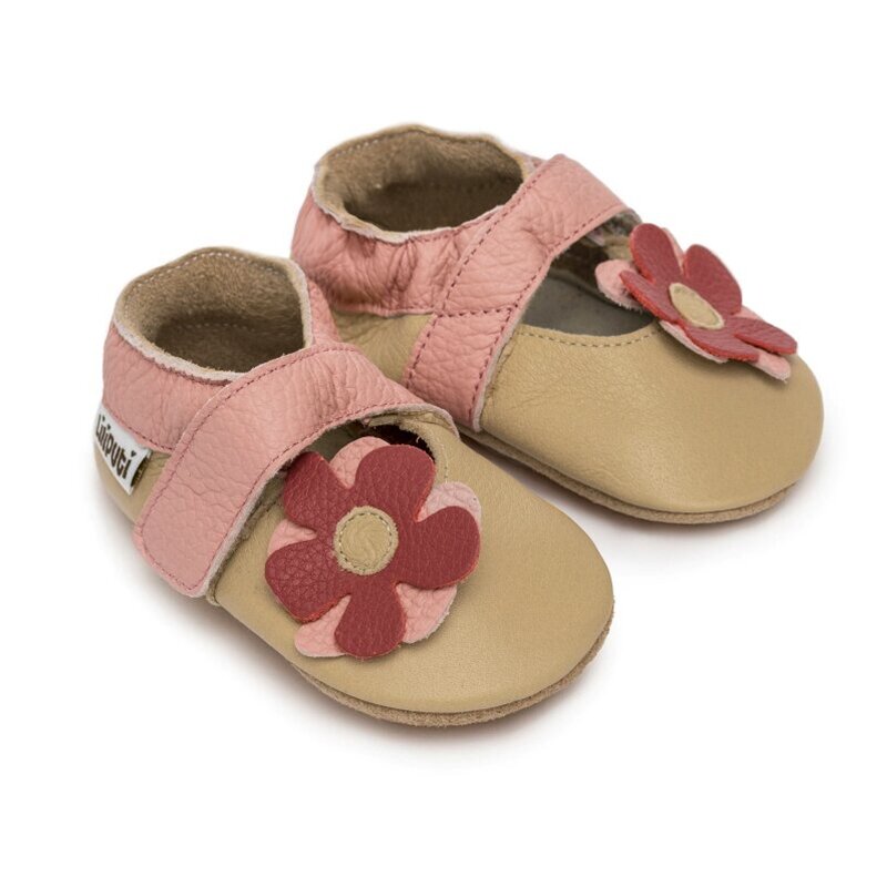Liliputi Love Soft Sole Sandals - Desert Rose-1