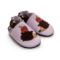 Liliputi Love Soft Paws Shoes - Lavender Hedgehog