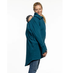 Liliputi Love Babywearing Fleece Zip Sweatshirt - Mineral