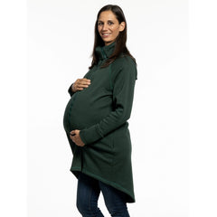 Liliputi Love Babywearing Fleece Zip Sweatshirt - Cold Forest