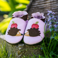 Liliputi Love Soft Paws Shoes - Lavender Hedgehog
