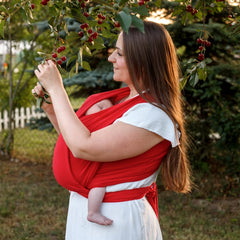 Liliputi Love Stretchy wrap - Red Carmin