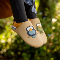 Liliputi Love Soft Paws Shoes - Silent Birds