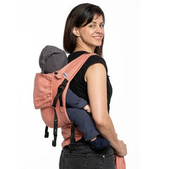 Liliputi Love Half Buckle Carrier - Coral-Sand