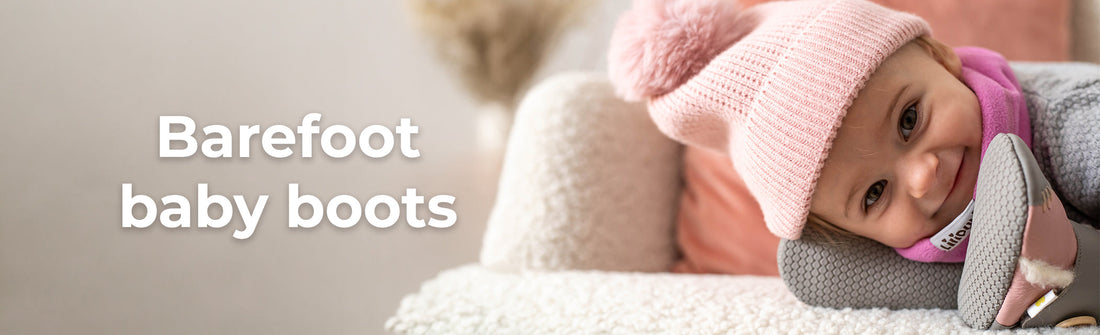 Barefoot Baby boots - Soft Sole