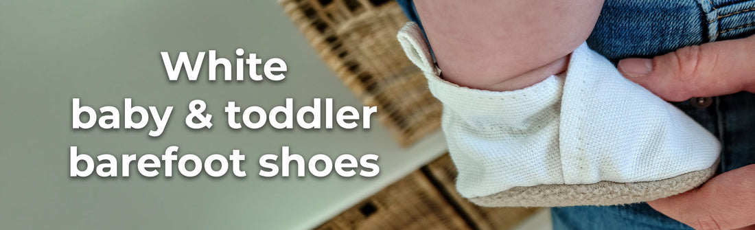 White baby & toddler shoes