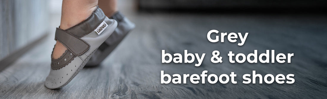 Grey baby & toddler shoes