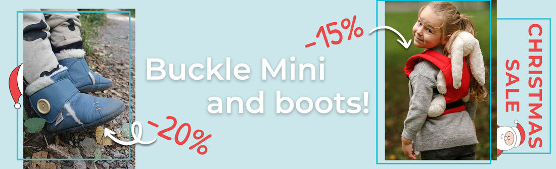 Christmas sale - buckle mini and boots