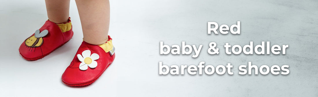 Red baby & toddler shoes